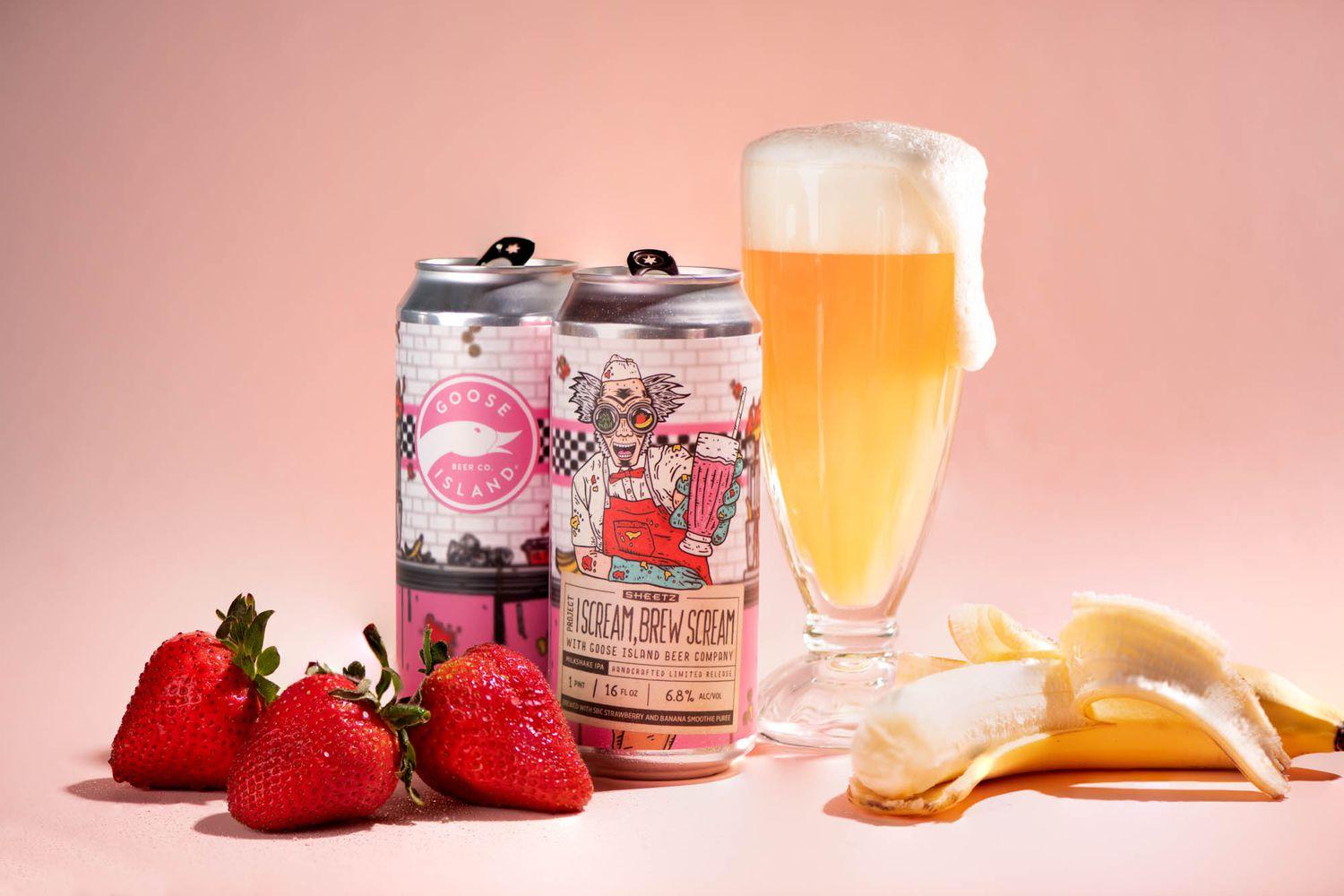 strawberry beer scream brew
