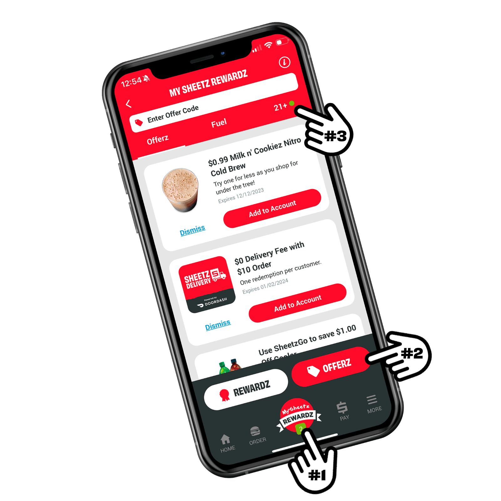 sheetz rewardz mobile app 21+ how-to